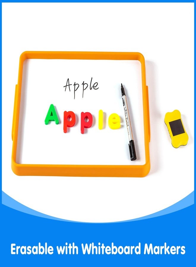 Odoorgames Magnetic Trays - Fun & Educational Activity Trays for Kids, Rainbow-Colored Magnetic Boards for Classroom and Home Use (Cyan) - Image 5